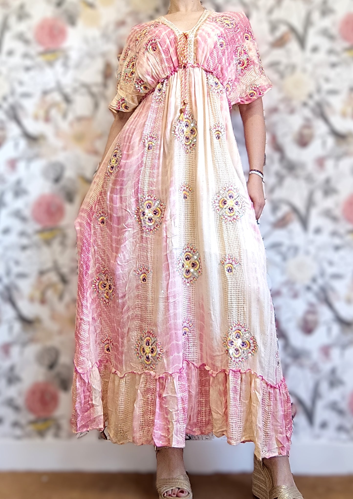 VESTIDO LAOS ROSA