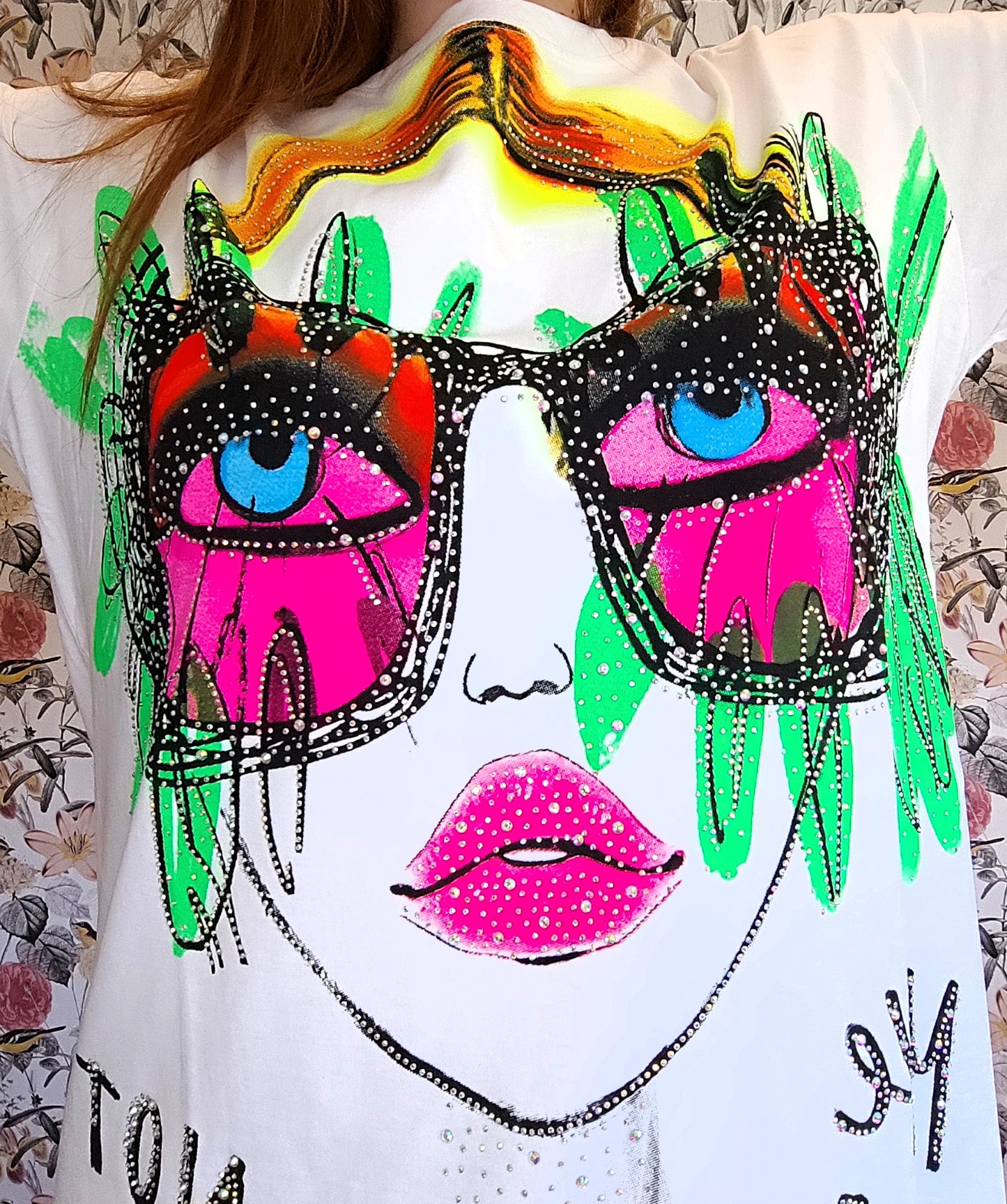 CAMISETA OVERSIZE GIRL BLANCA