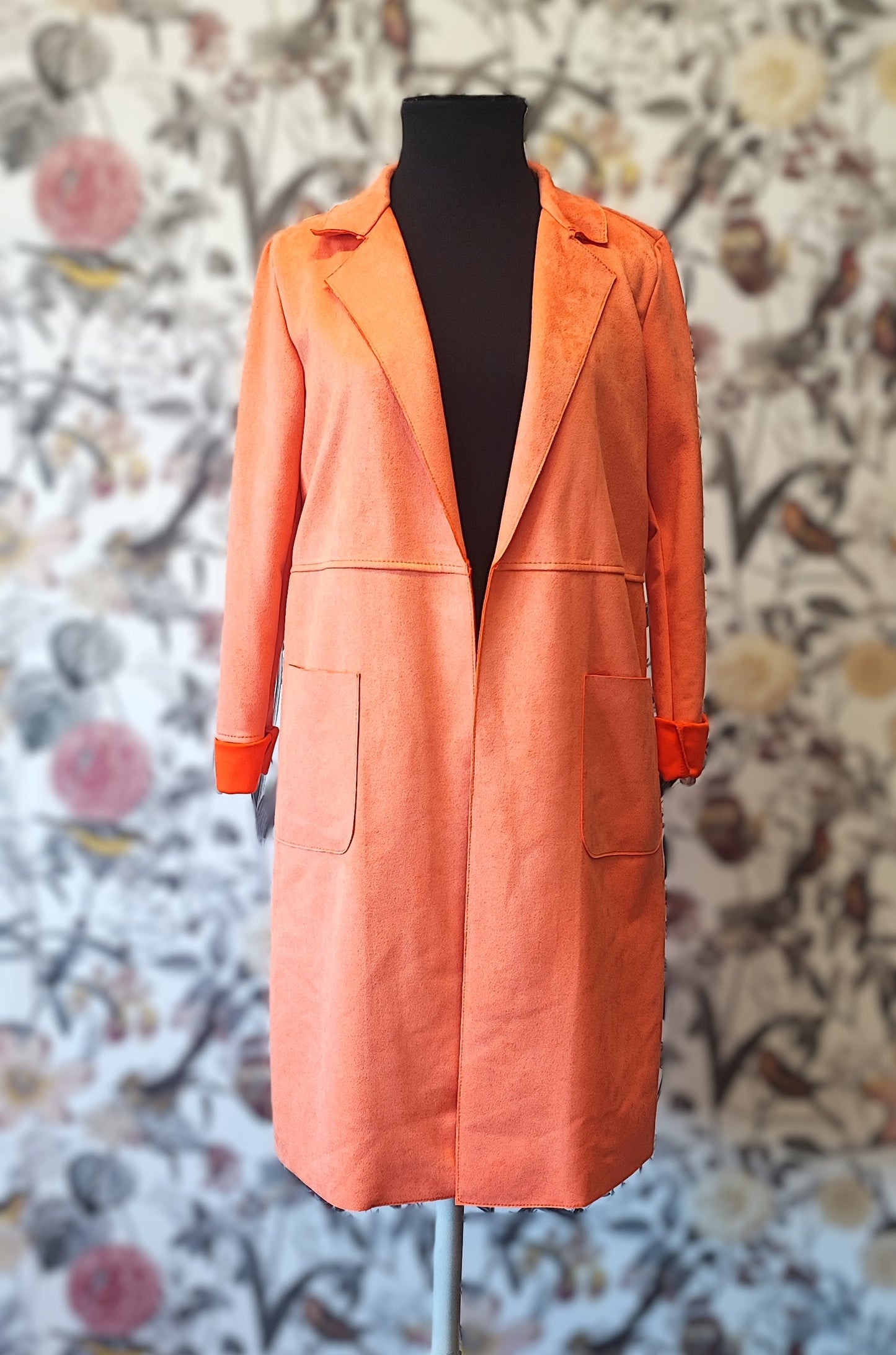 CHAQUETA ANTELINA NARANJA