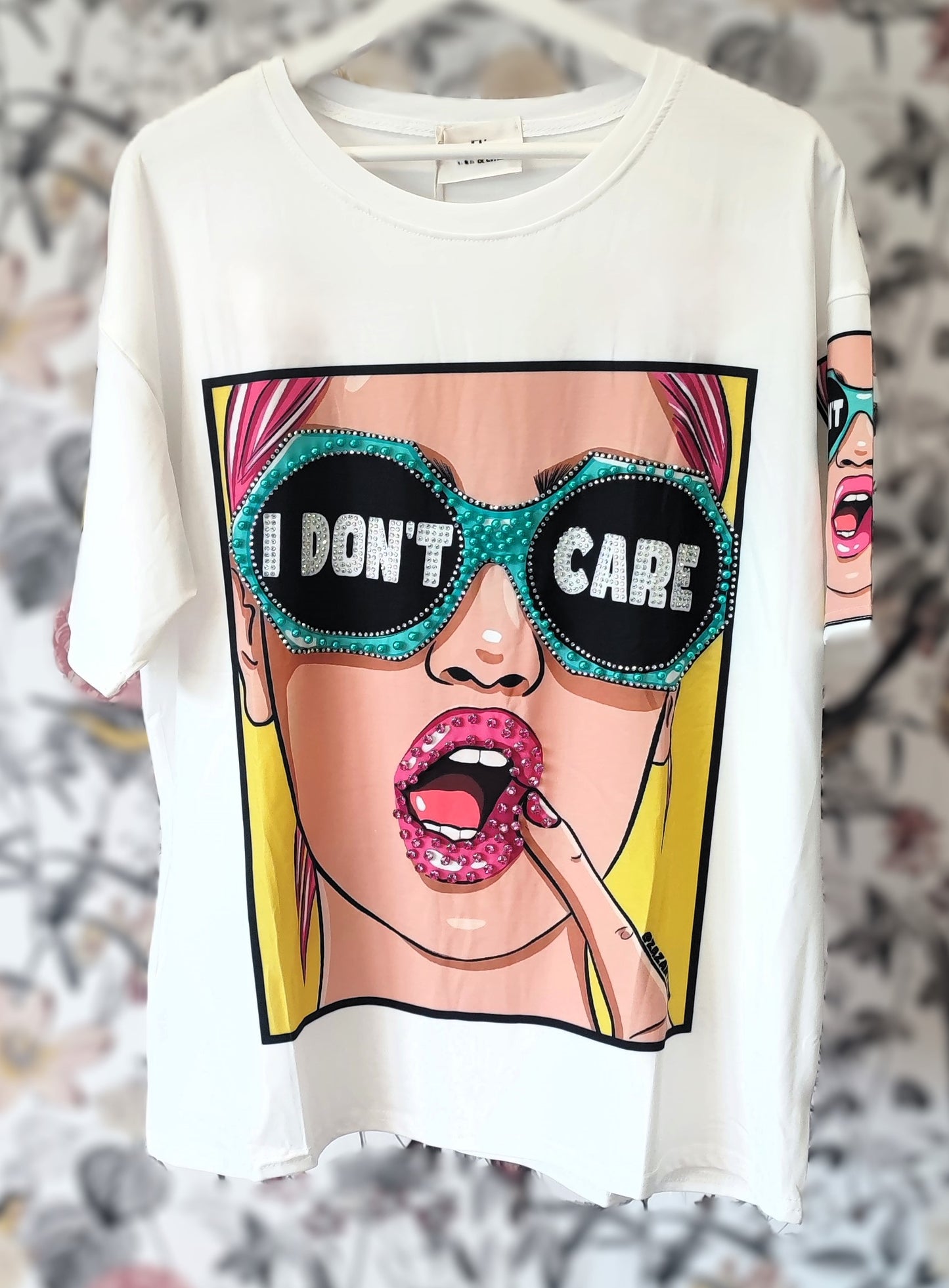 CAMISETA OVERSIZE LIPS