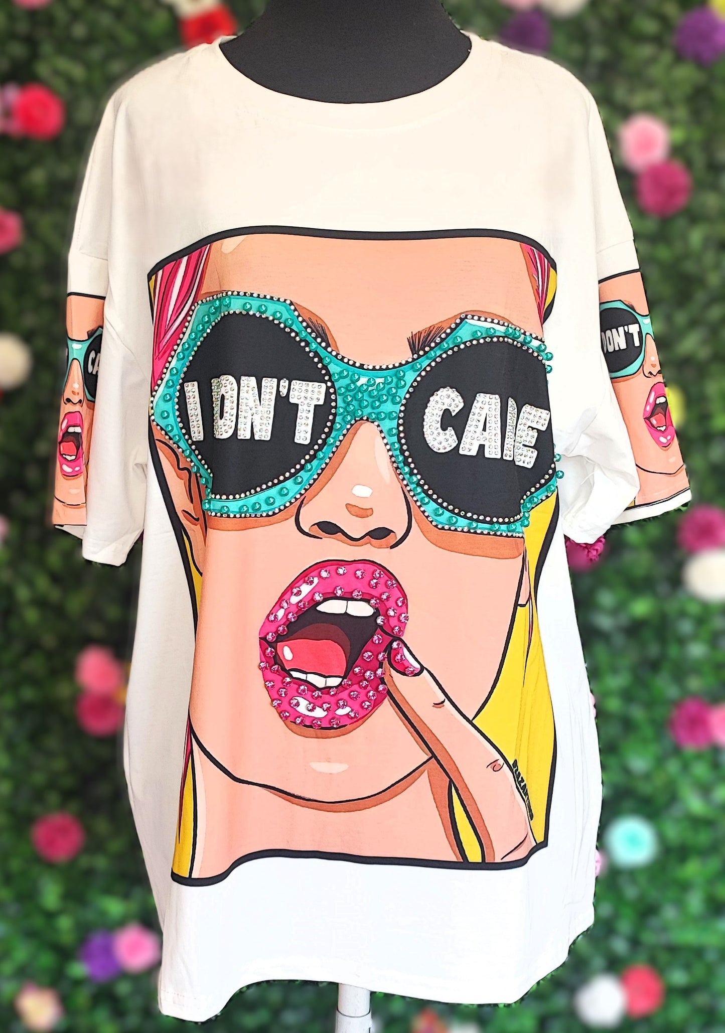 CAMISETA OVERSIZE LIPS