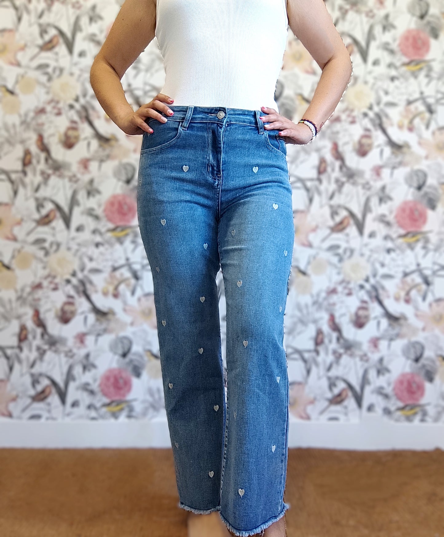 JEANS MET HARTEN