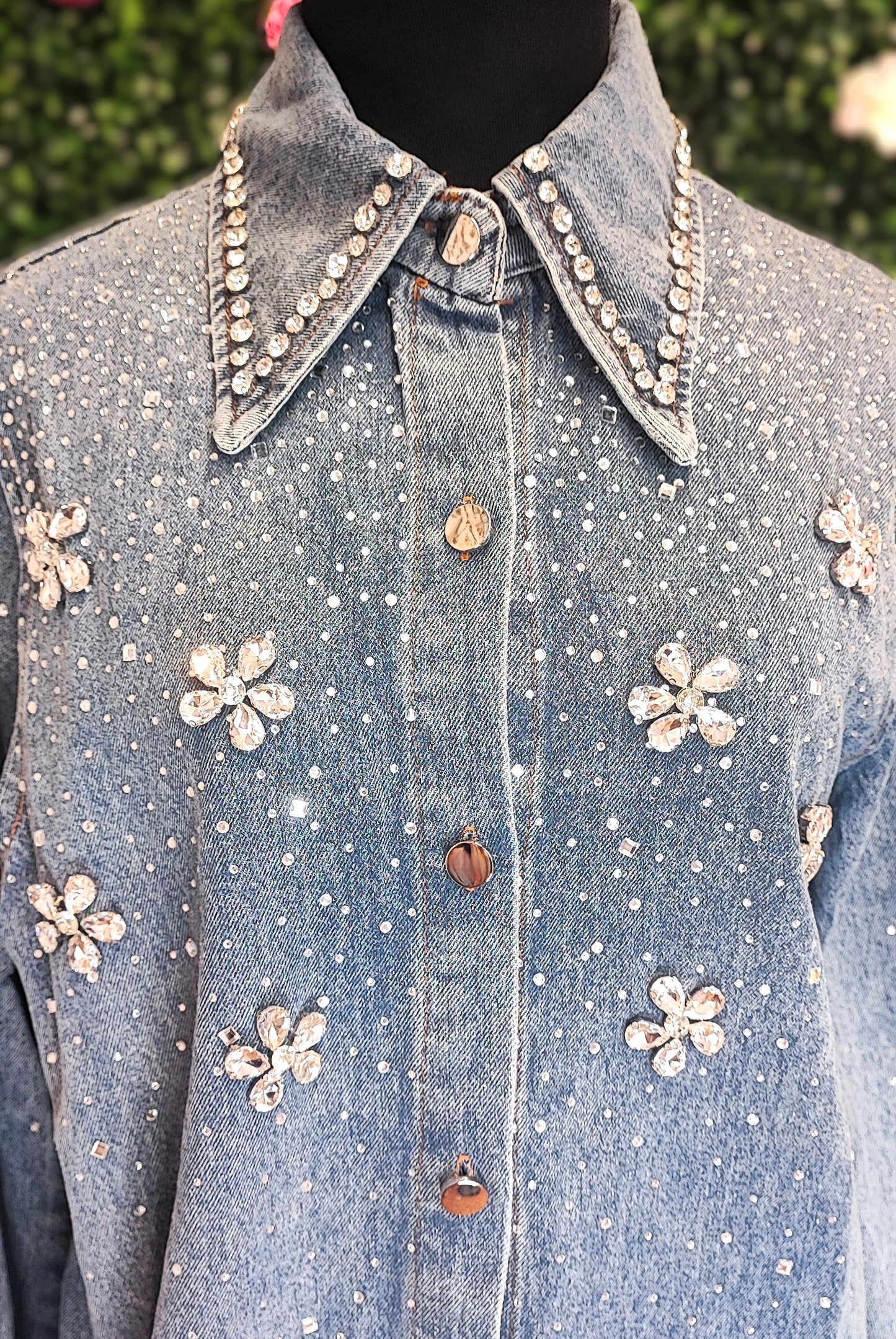 SOBRECAMISA DENIM CRISTAL